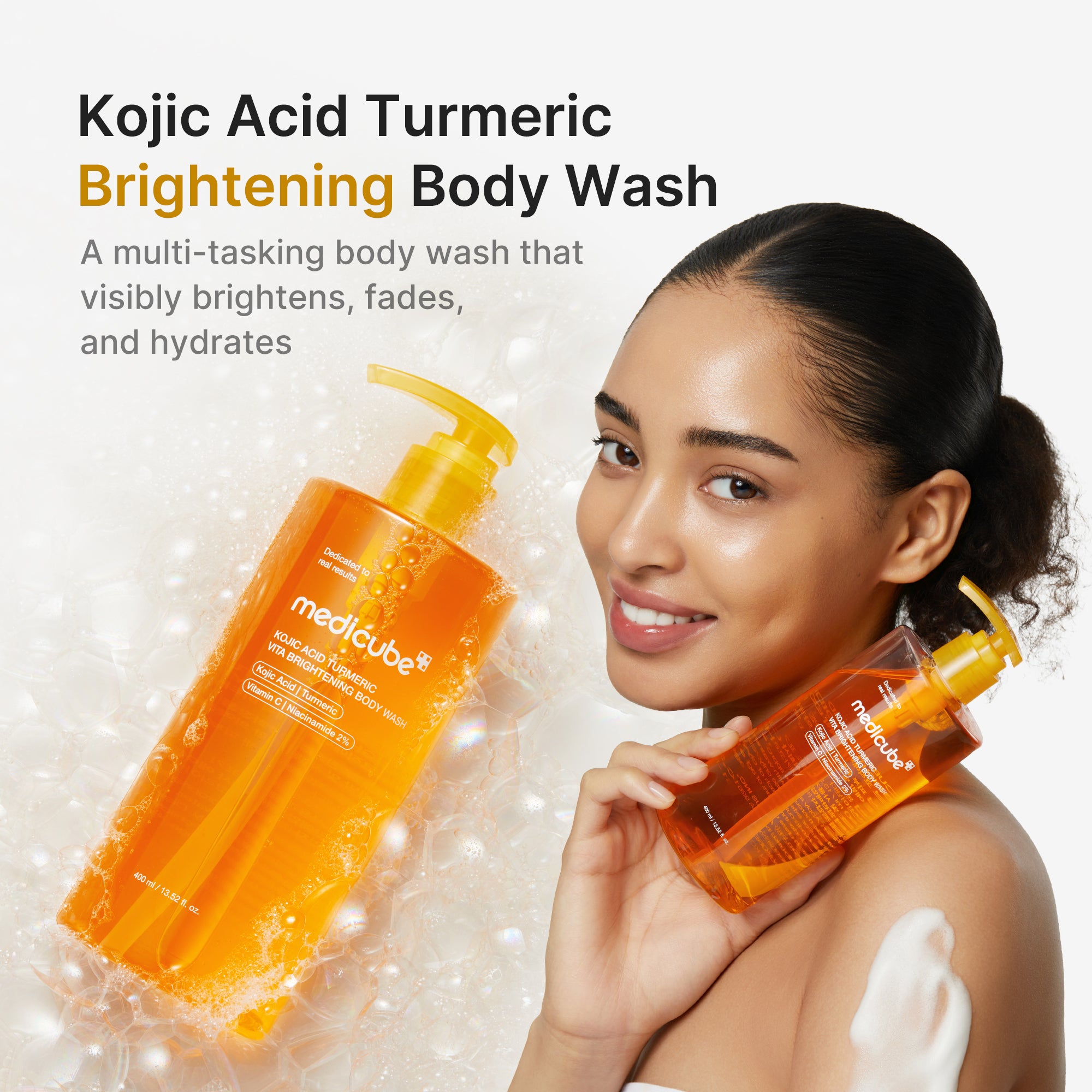 Kojic Acid Turmeric Brightening Body Wash - Image 2