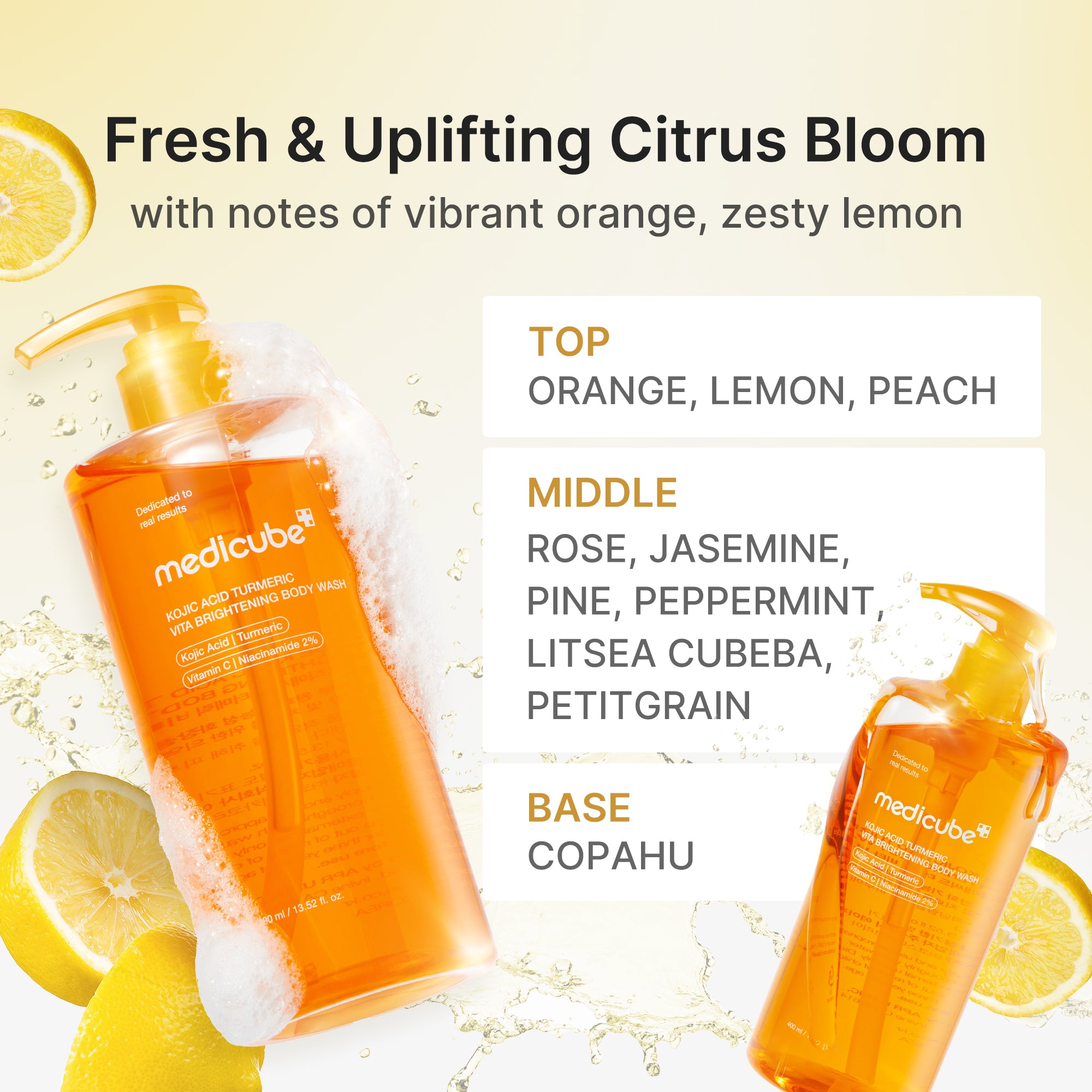 Kojic Acid Turmeric Brightening Body Wash - Image 5