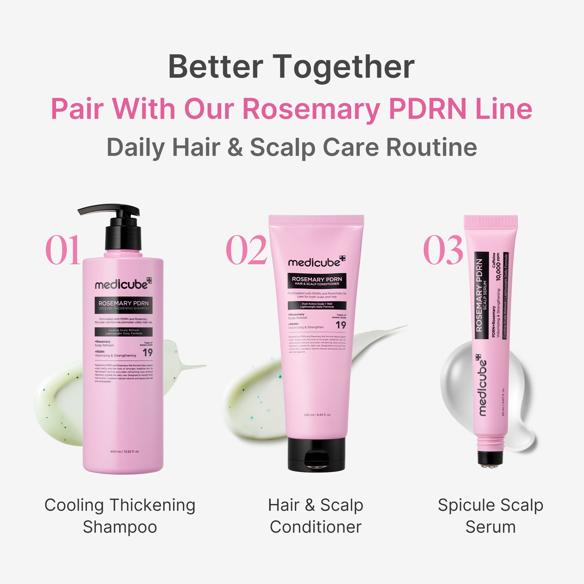 Rosemary PDRN Cooling Thickening Shampoo - Image 7